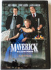 Maverick - Halálos Póker DVD 1994 Maverick / Directed by Richard Donner / Starring: Mel Gibson, Jodie Foster, James Garner, Graham Greene (5996514008562)