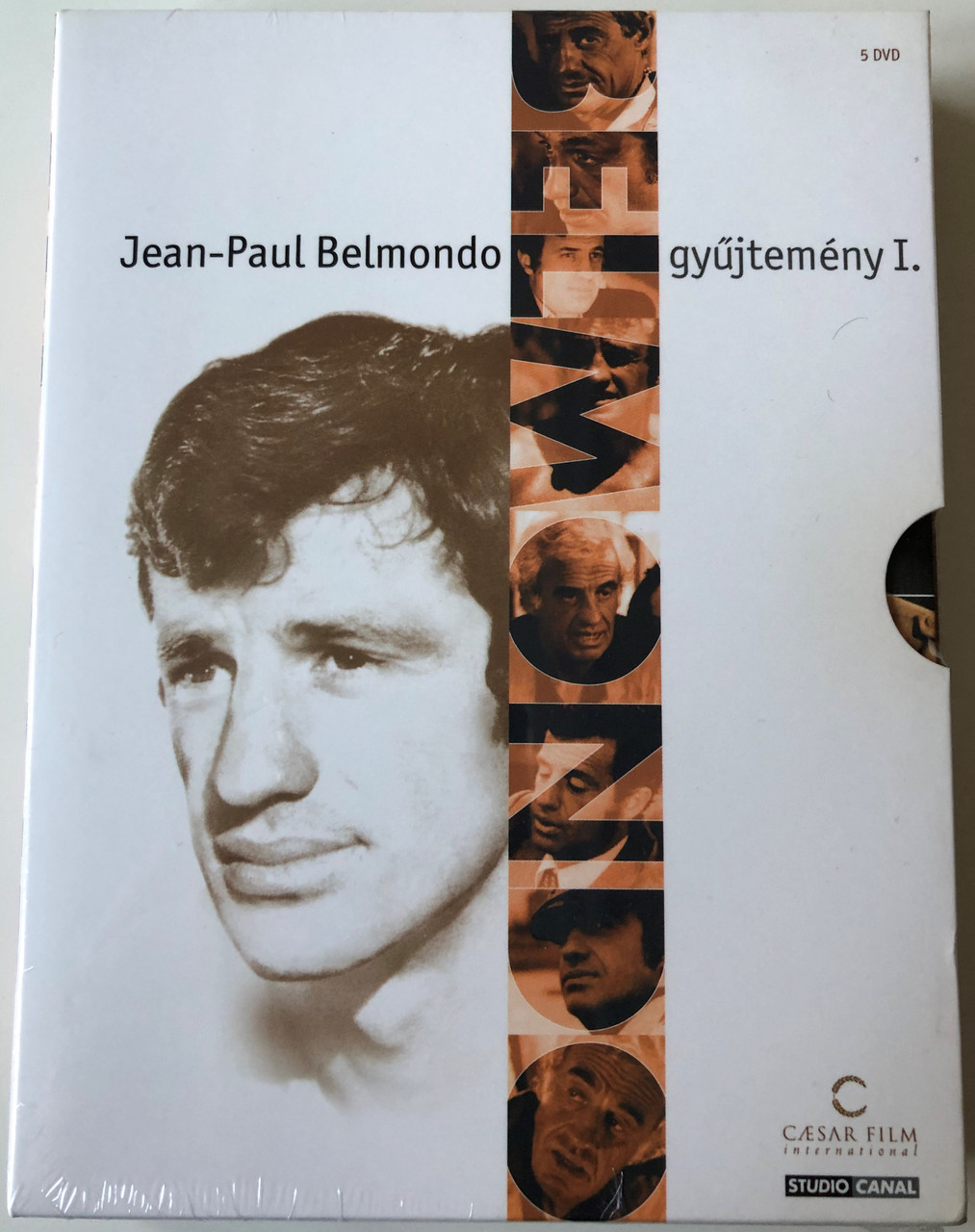 Jean-Paul Belmondo gyűjtemény I. 5 DVD BOX Jean-Paul Belmondo Collection I.  / L'inconnu dans la maison, Le Corps de mon ennemi, Les Morfalous,  L'alpagueur, L'Héritier / 5 classic Belmondo movies! - bibleinmylanguage