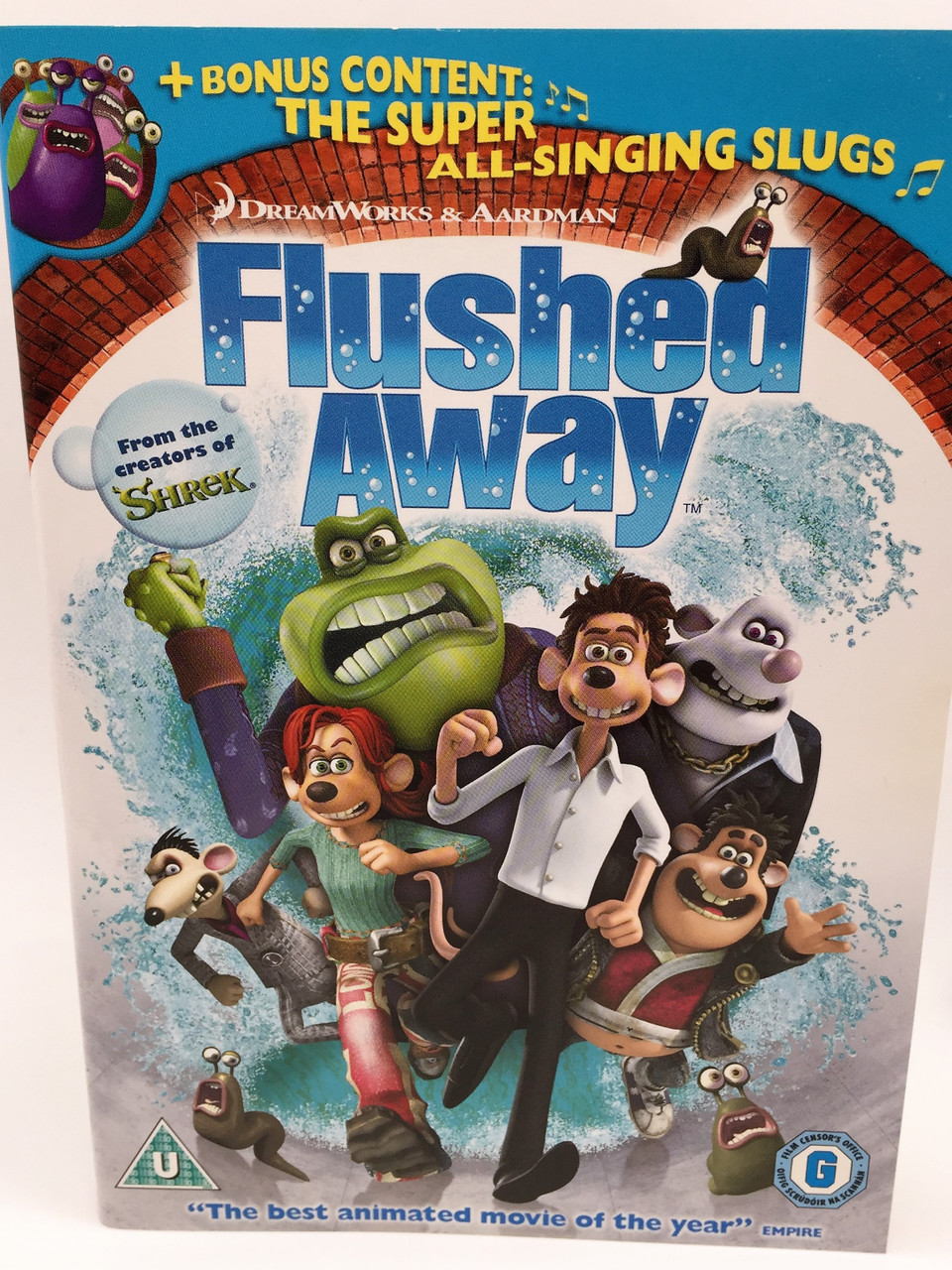 Flushed Away [DVD] Best Animated Movie of 2007 / Bonus Content - The Super  All-Singing Slugs - bibleinmylanguage