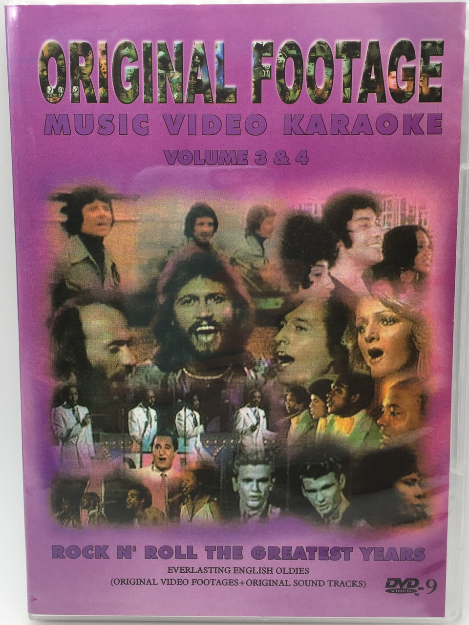 Original Footage Music Video Karaoke DVD Volume 3 & 4 (2 Discs) Rock N'  Roll The Greatest Years - Bible in My Language