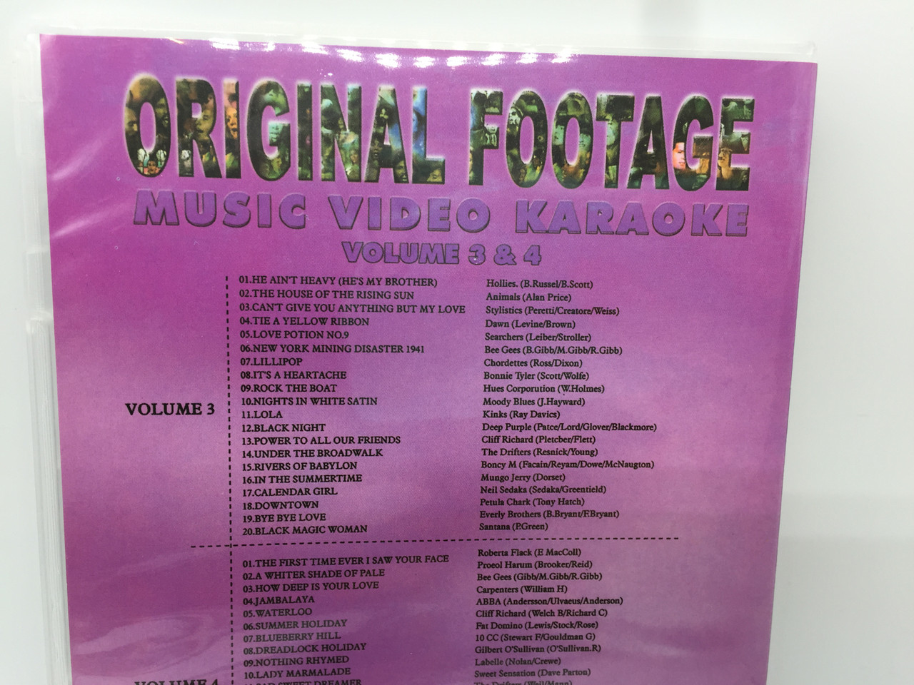 Original Footage Music Video Karaoke Dvd Volume 3 4 2 Discs Rock N Roll The Greatest Years Bibleinmylanguage