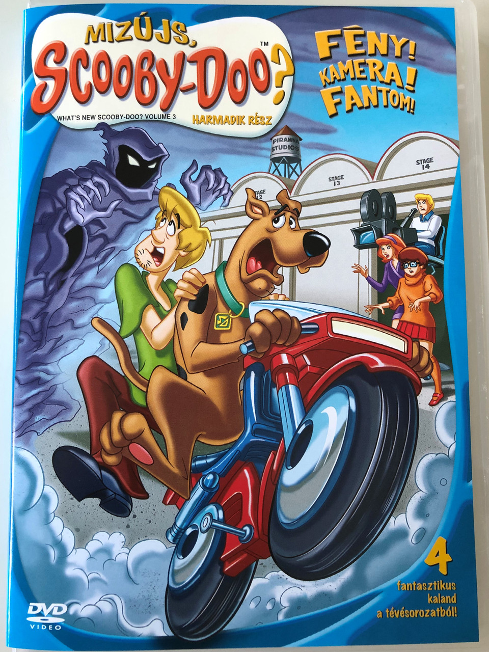 What's new Scooby-Doo? Volume 3 DVD 2003 Mizújs, Scooby-Doo? Fény, kamera,  fantom / 4 episodes: She Sees Sea Monsters by the Seashore, Toy Scary Boo,  Lights! Camera! Mayhem!, Pompeii and Circumstance - bibleinmylanguage