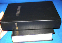 Large Print Russian Bible / Black Hardcover with Golden Letter BIBLIJA or Bibliya