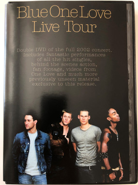 Blue - One Love DVD 2003 Live Tour / Double DVD of the full 2002 concert / 2DVD - Filmed live at Sheffield Arena / Virgin Records (724349058996)