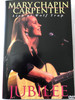 Mary Chapin Carpenter DVD 1995 Jubilee / Live at Wolf Trap / Directed by Jim Brown / DVD9 Double Sided Disc / Columbia Music Video / Col 2019949 (5099720199496)