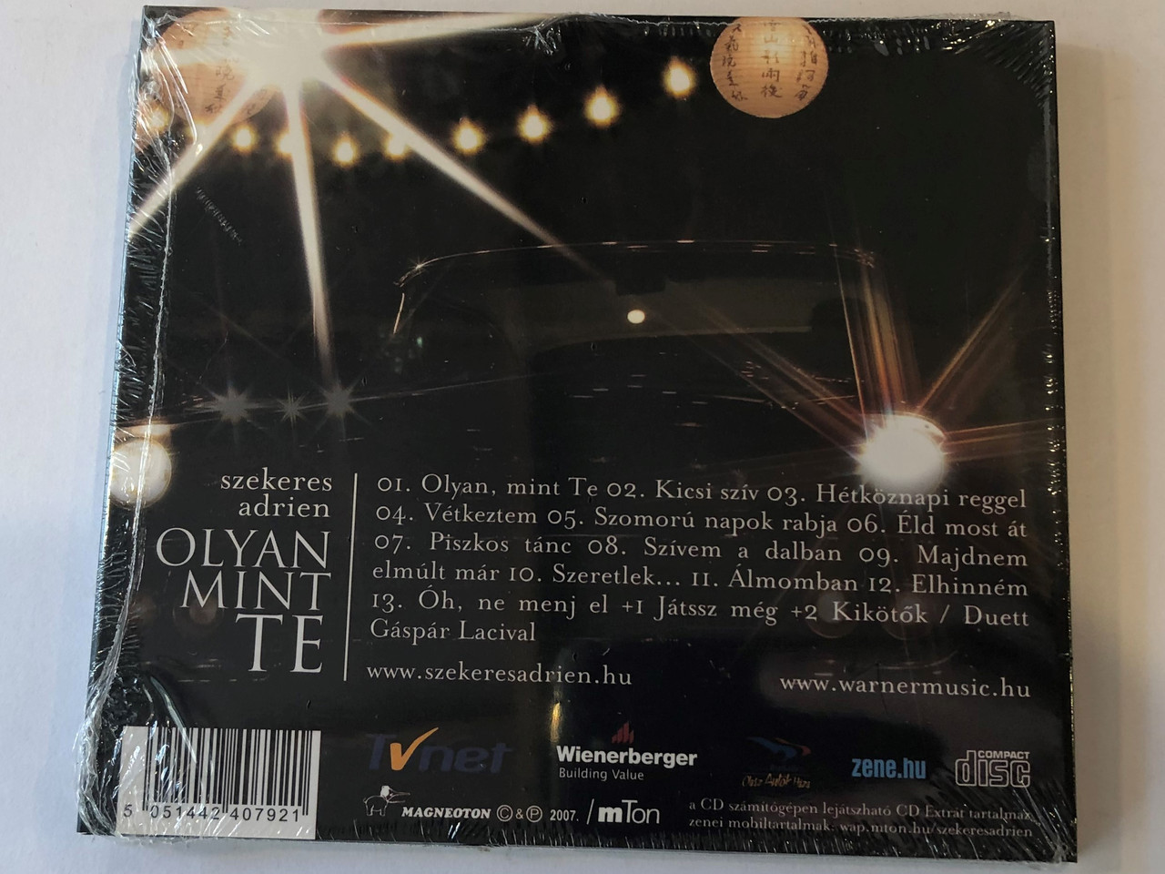 Szekeres Adrien Olyan Mint Te Magneoton Audio Cd 2007 5051442407921 Bibleinmylanguage