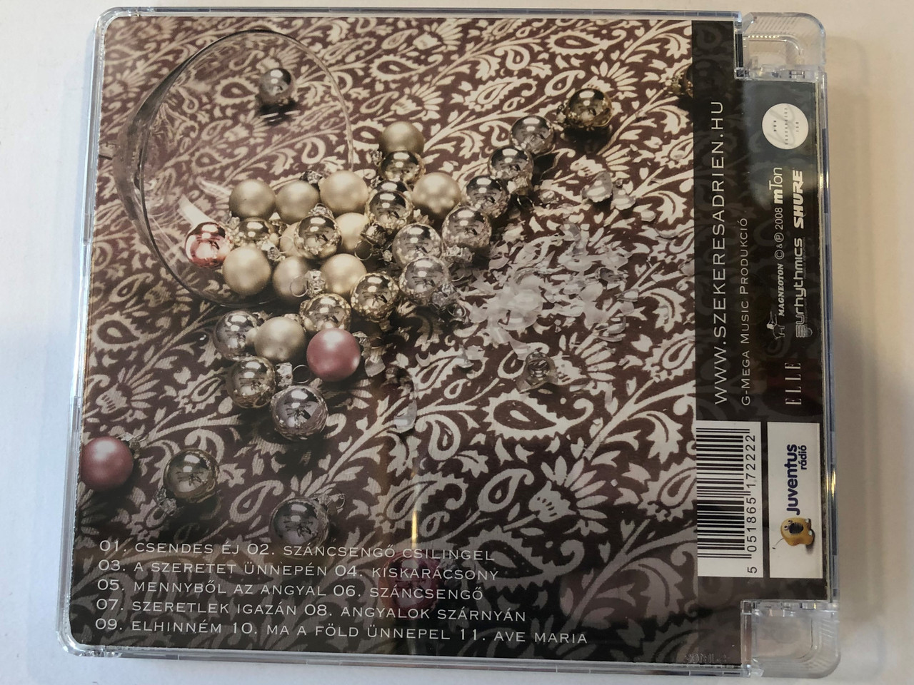 Szekeres Adrien A Szeretet Unnepen Magneoton Audio Cd 2008 5186 51722 2 Bibleinmylanguage
