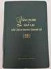 Lắng Nghe & Đáp Lai - Lời Chúa trong thánh lễ / NXB Tón Giáo / Listening & Answering - The Word of God at Mass / Vietnamese Catholic Missal hardcover book in Black leather cover with zipper (9786046150732)