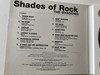 Shades Of Rock - The Shadows ‎/ EMI ‎Audio CD 1999 Stereo / 724352013326