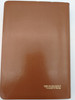 Marathi language Holy Bible / पवित्र शास्त्र / Brown Bonded leather, Golden edges, Thumb Index / Bible Society of India / Marathi RV 55TI / 10Z0090 (8122121136)