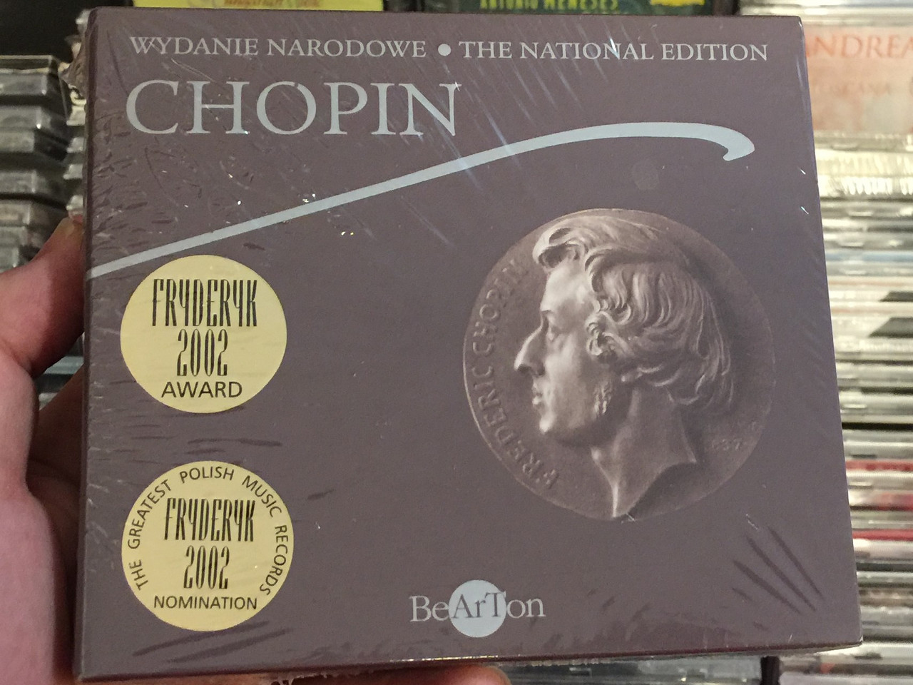 Wydanie Narodowe The National Edition Chopin Box 1 Fryderyk 02 Award Fryderyk 02 Nomination Bearton 4 Cd Set Bibleinmylanguage