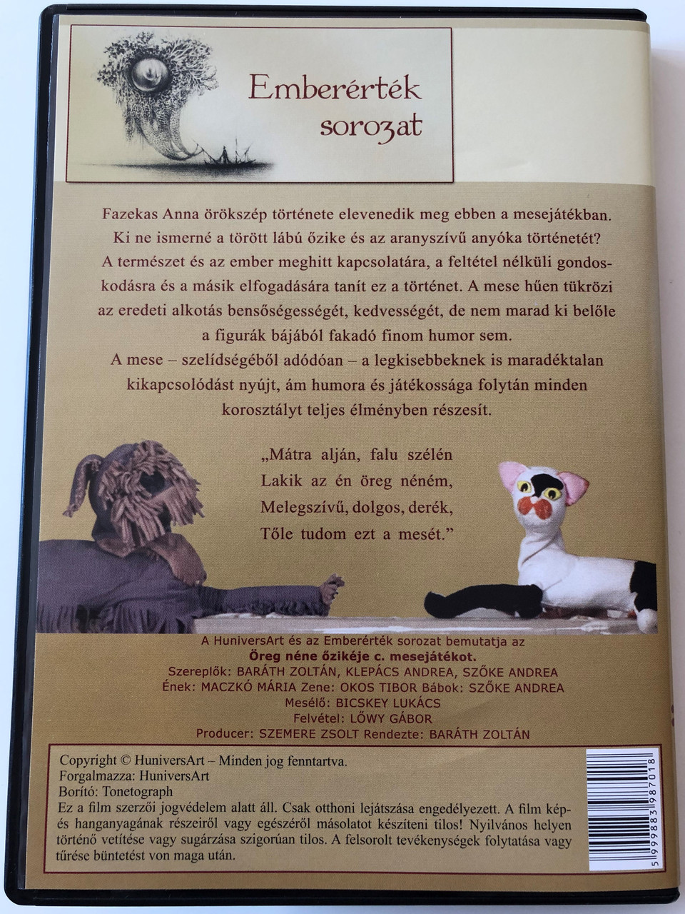 Oreg Nene Ozikeje Dvd Mesejatek Directed By Barath Zoltan Staring Barath Zoltan Klepacs Andrea Szoke Andrea Meselo Narrator Bicskey Lukacs Hungarian Puppet Theatre Old Lady S Deer Bibleinmylanguage
