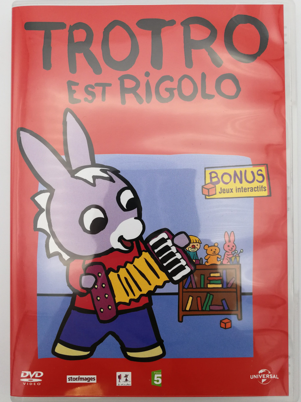 Trotro est Rigolo DVD 2004 / Bonus: Interacive Games - Jeux Interactifs /  Directed by Eric Cazes, Stephane Lezoray / French animated tv show / Season  1 - 13 episodes - bibleinmylanguage