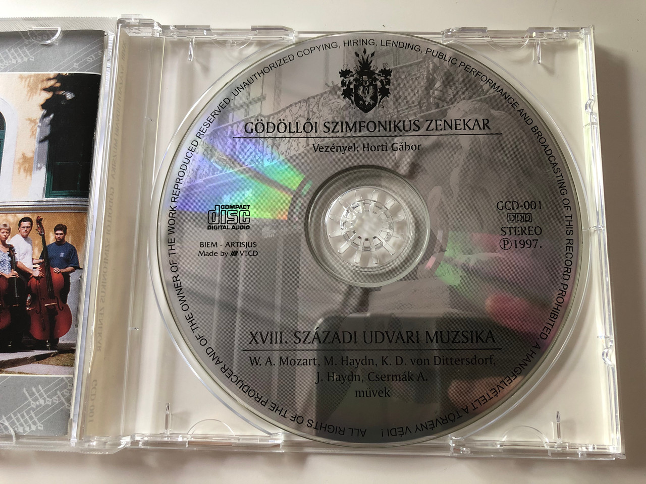 Századi Udvari Muzsika - Gödöllői Szimfonikus Zenekar / Godollo Varos Audio 1997 / GCD-001 - bibleinmylanguage