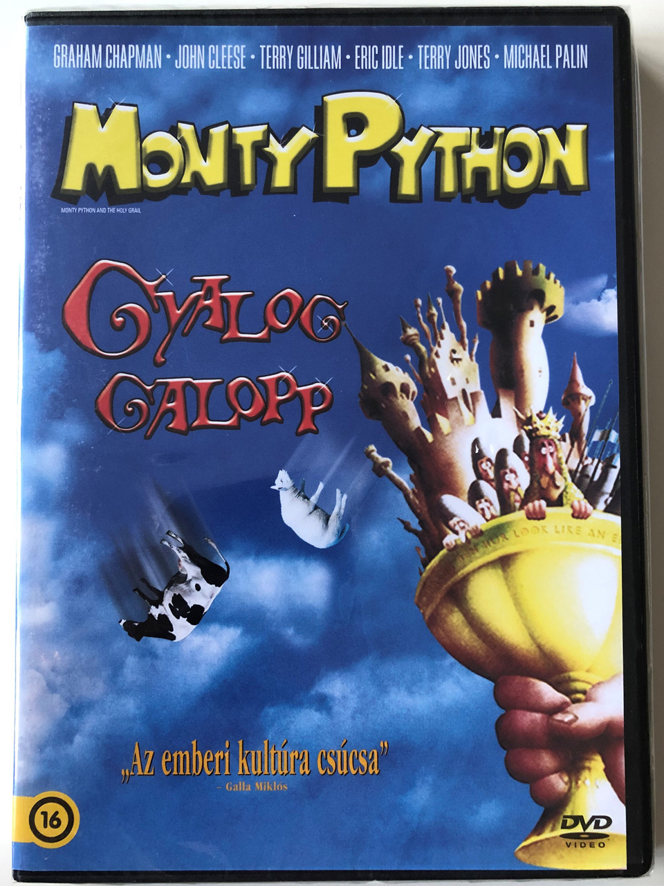 Monty Python & the Holy Grail DVD 1975 Monty Python Gyalog Galopp /  Directed by Terry Gilliam, Terry Jones / Starring: Graham Chapman, John  Cleese, Terry Gilliam, Eric Idle, Terry Jones, Michael Palin -  bibleinmylanguage