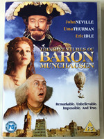 The Adventures of Baron Munchausen DVD 1988 Remarkable. Unbelievable. Impossible. And True / Directed by Terry Gilliam / Starring: John Neville, Uma Thurman, Eric Idle (5050582359275)