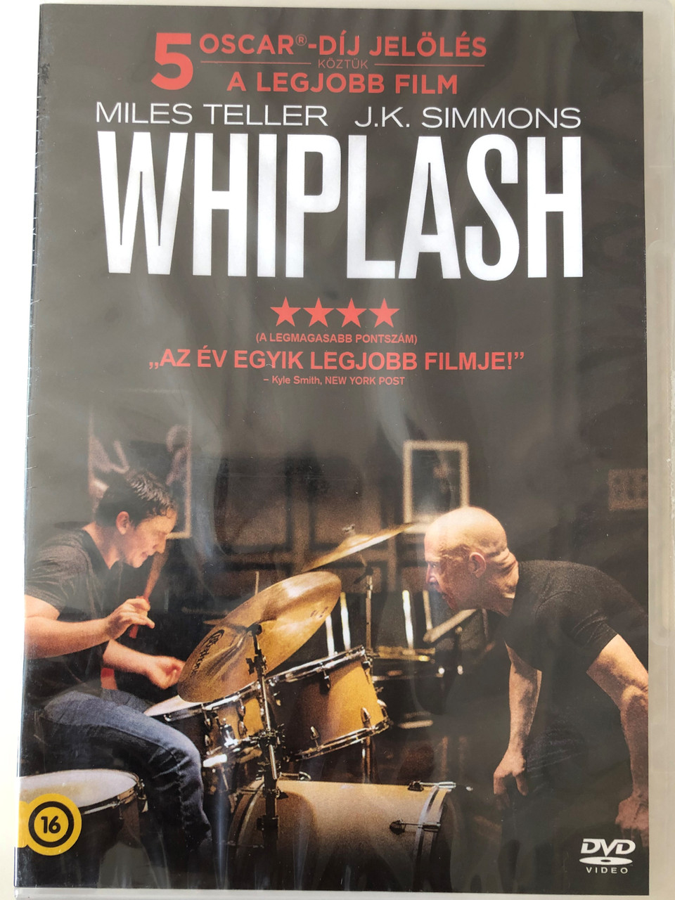Whiplash DVD 2014 / Directed by Damien Chazellea / Starring: Miles Teller,  J. K. Simmons, Paul Reiser - Bible in My Language