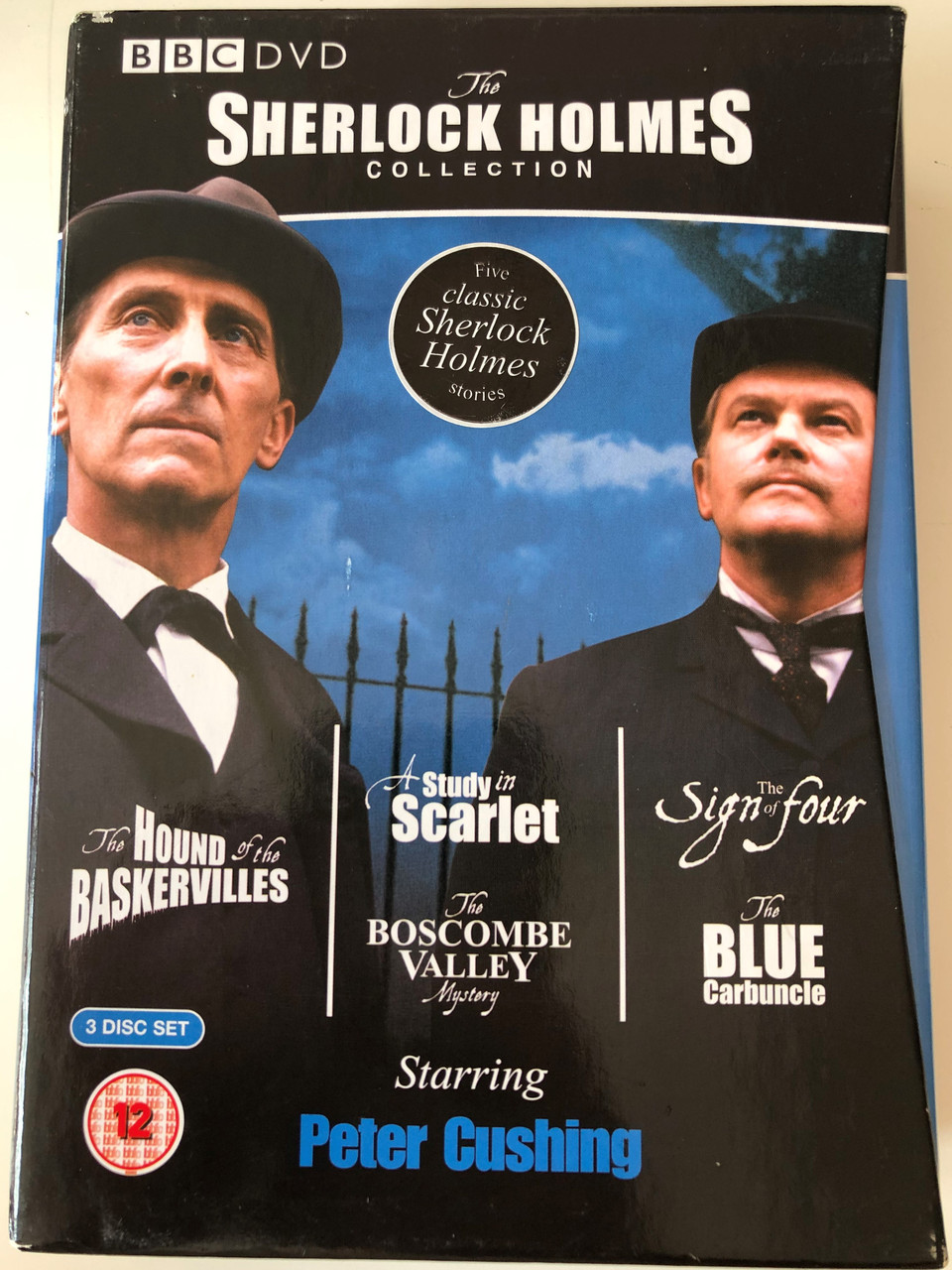 The Sherlock Holmes Collection BBC 3x DVD / The Hound of the Baskervilles -  A Study in Scarlet -