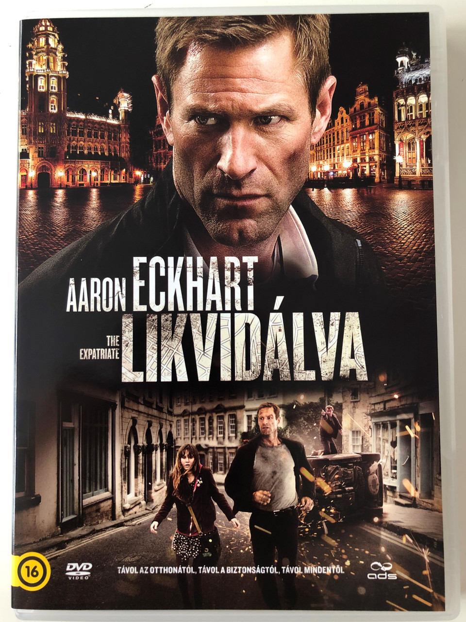 The Expatriate DVD 2012 Likvidálva / Directed by Philipp Stölzl / Starring:  Aaron Eckhart, Olga Kurylenko, Liana Liberato / AKA Erased -  bibleinmylanguage