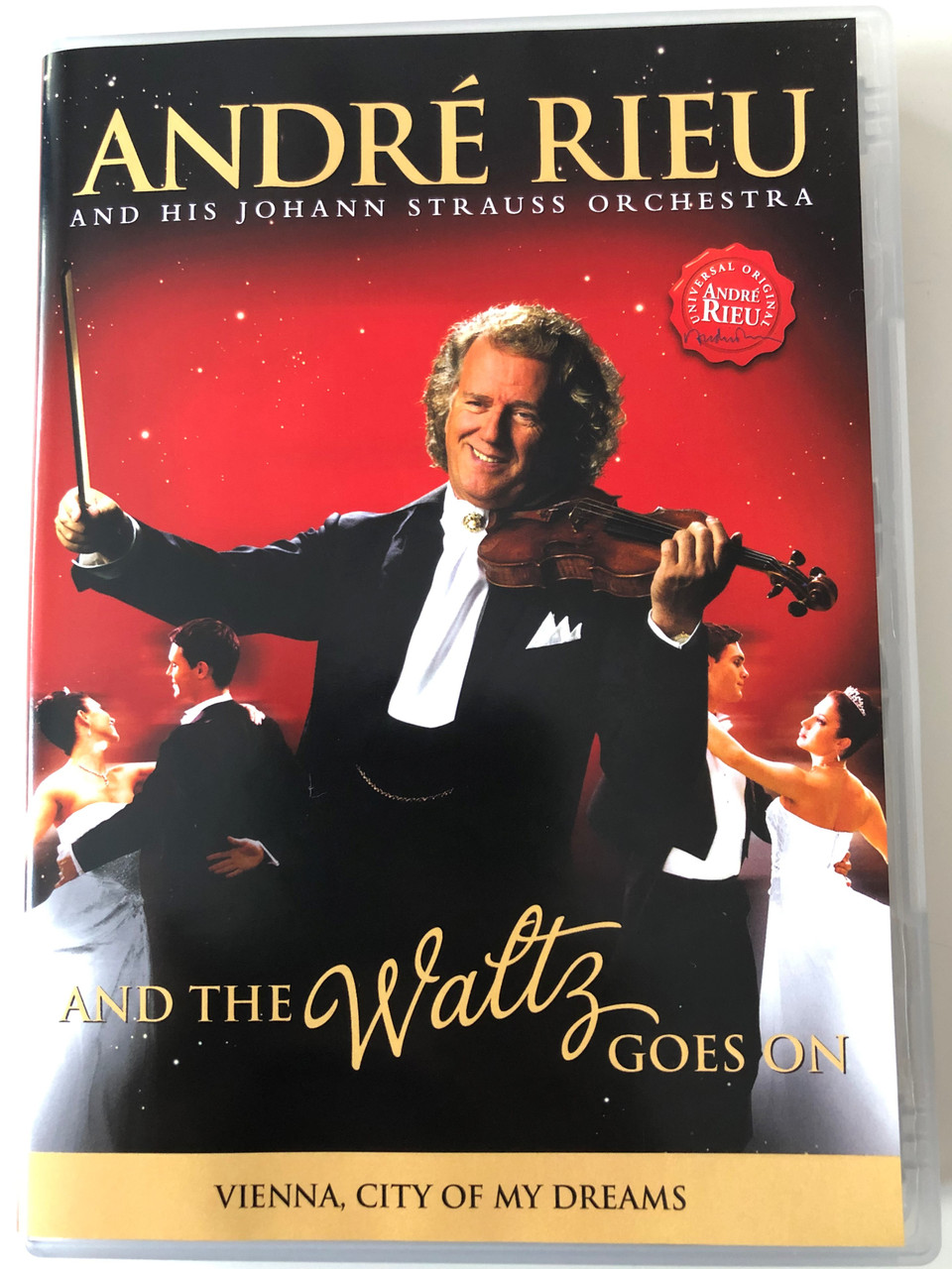 André Rieu and his Johann Strauss Orchestra DVD 2011 And the waltz goes on  / Vienna City of my dreams / Directed by Pit Weyrich - bibleinmylanguage
