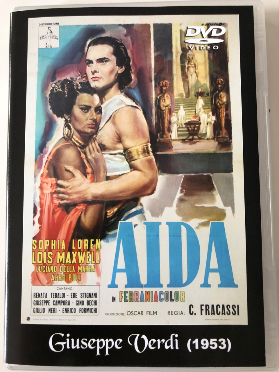 Aida DVD 1953 Giuseppe Verdi / Directed by Clemente Fracassi / Rome Opera  ballet Corps / Starring: Sophia Loren, Renata Tebaldi, Lois Maxwell, Ebe  Stignani / Qualiton DVD-616 - bibleinmylanguage