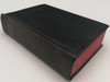 King James Holy Bible KJV 1611 / Black Hardcover - Red page edges / Old and New Testaments - Translated out of the original Tongues / American Bible Society New York (KJV1611Black)