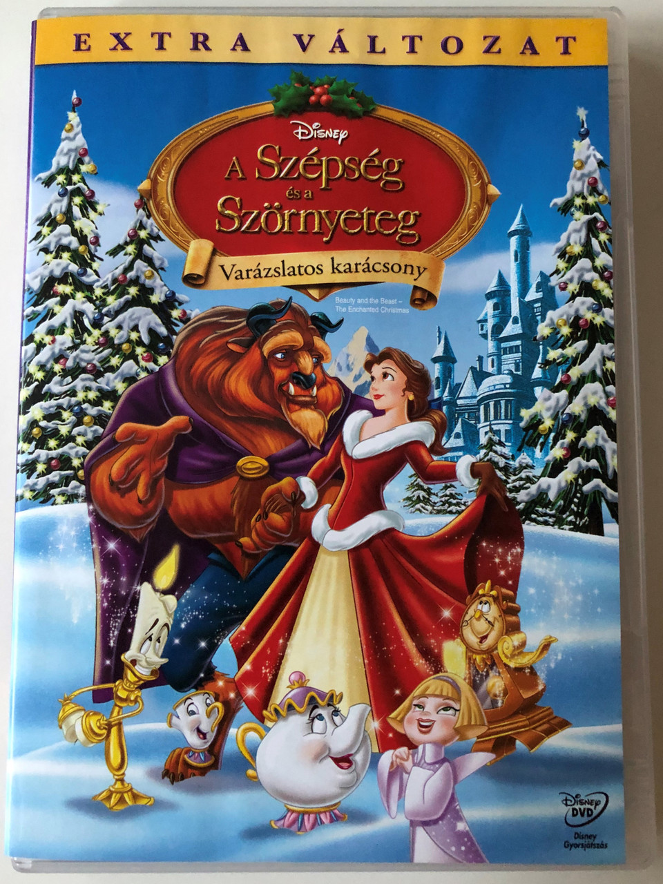Beauty And The Beast The Enchanted Christmas Dvd 1997 A Szepseg Es A Szornyeteg Varazslatos Karacsony