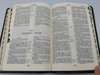 Russian Holy Bible with Parallel passages / Black Leather with thumb indexes in protective box / Russian Bible Society 2011 / 070 98 series (9785855240924)