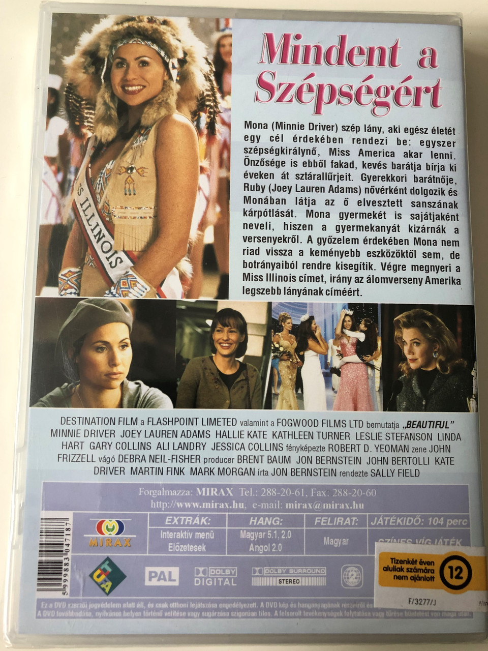 Beautiful Dvd 2000 Mindent A Szepsegert Directed By Sally Field Starring Minnie Driver Joey Lauren Adams Hallie Kate Kathleen Turner Bibleinmylanguage