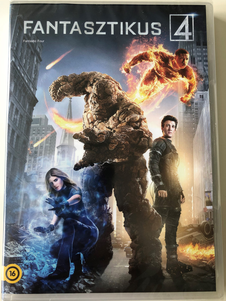 Fantastic Four DVD 2015 Fantasztikus 4 / Directed by Josh Trank / Starring:  Miles Teller, Michael B. Jordan, Kate Mara, Jamie Bell / Fant4stic -  bibleinmylanguage