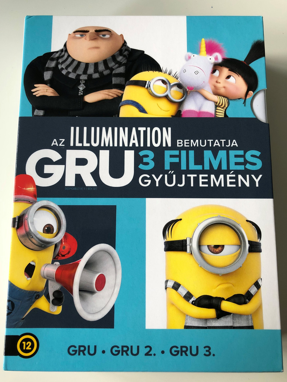 Despicable Me 1 3 Box Set Dvd 09 Gru 3 Filmes Gyujtemeny Gru Gru 2 Gru 3 Directed By Pierre Coffin Chris Renaud Gru 1 3 Diszdoboz Starring Steve Carell Jason Segel Russell Brand Kristen Wiig Bibleinmylanguage
