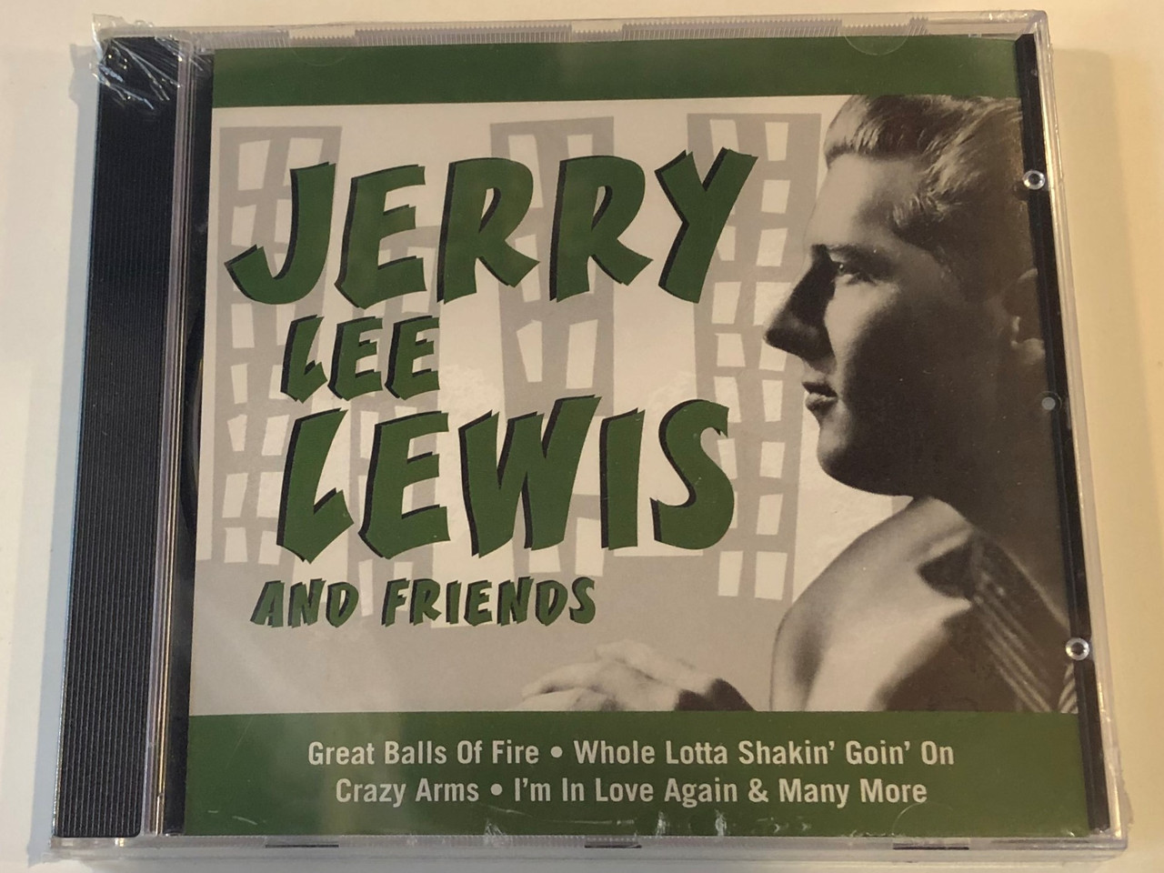 Jerry Lee Lewis And Friends / Great Balls Of Fire, Whole Lotta Shakin'  Goin' On, Crazy Arms, I'm In Love Again & Many More / Fox Music Audio CD /  FU 1035 - bibleinmylanguage
