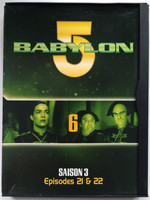 Babylon 5 DVD 6 Season 3 / French Release - Episodes 21 - 22 / Saison 3 - Episodes 21 & 22 / Created by J. Michael Straczynski / Starring: Bruce Boxleitner, Michael O'Hare, Claudia Christian, Jerry Doyle (7321950274604)
