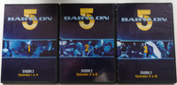Babylon 5 DVD SET Season 2 / French Release - Episodes 1-12 / Saison 2 - Episodes 1 á 12 / Created by J. Michael Straczynski / Starring: Bruce Boxleitner, Michael O'Hare, Claudia Christian, Jerry Doyle (Babylon5-3DVD)