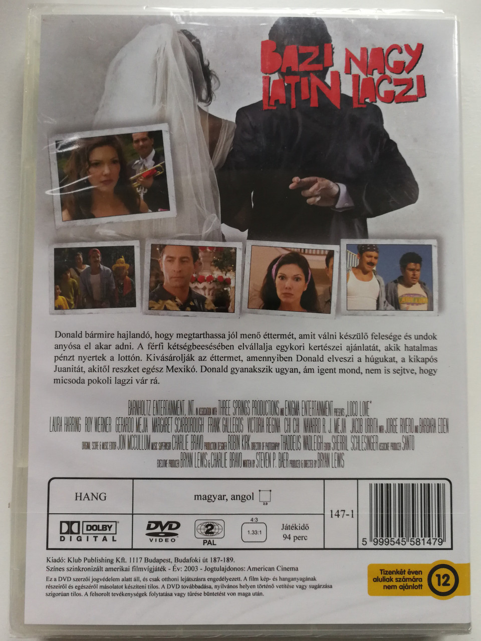 Loco Love Dvd 2003 Bazi Nagy Latin Lagzi Directed By Bryan Lewis Starring Laura Harring Roy Werner Gerardo Mejia Bibleinmylanguage
