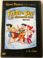 The Flintstones Season 1 DVD 1966 Frédi és Béni A két kőkorszaki szaki / Season 1 - Első évad / Episodes 1-7 / Disc 1 / Hanna-Barbera / Animated Classic (5999048908087)