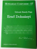 Ernő Dohnányi (1877-1960) Hungarian Composers 17. by Deborah Kiszely-Papp / Mágus Publishing (9789638278944)