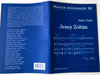 Jeney Zoltán (1943-2019) Magyar Zeneszerzők 19. by Szitha Tünde / Mágus Kiadó (9789639433038)