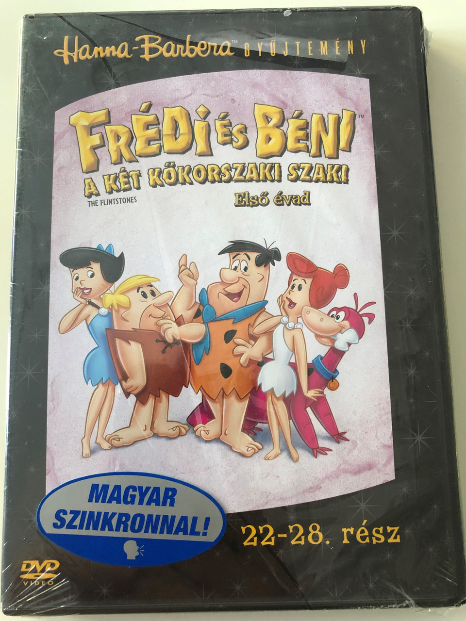 The Flintstones Series DVD Season 1 - 1966 Frédi és Béni A két kőkorszaki  szaki / Season 1 / Első évad / Episodes 22-28 / Hanna-Barbera / Animated  Classic - bibleinmylanguage