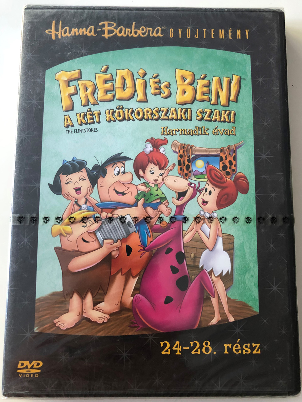 The Flintstones Season 3 DVD Frédi és Béni Harmadik évad / Episodes 24-28  rész / Hanna-Barbera / Animated Classic / Disc 5. Lemez - bibleinmylanguage