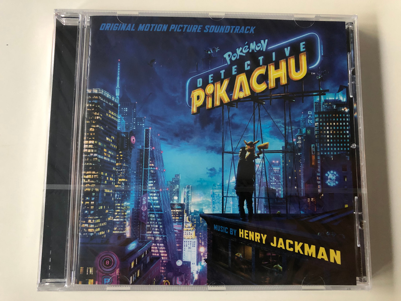Pikachu　2019　Music　Jackman　by　‎/　My　Henry　‎Audio　19075943872　Sony　(Original　CD　Bible　in　Detective　Pokémon:　Picture　Classical　Motion　Soundtrack)　Language