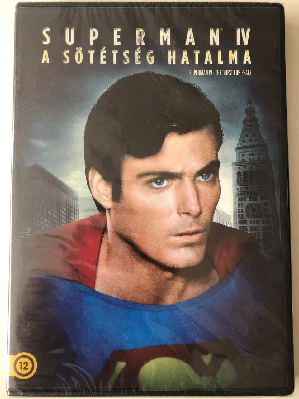 Superman IV - The Quest for Peace DVD Superman 4 A sötétség Hatalma /  Directed by Sidney J. Furie / Starring: Christopher Reeve, Gene Hackman,  Jackie Cooper, Marc McClure - bibleinmylanguage