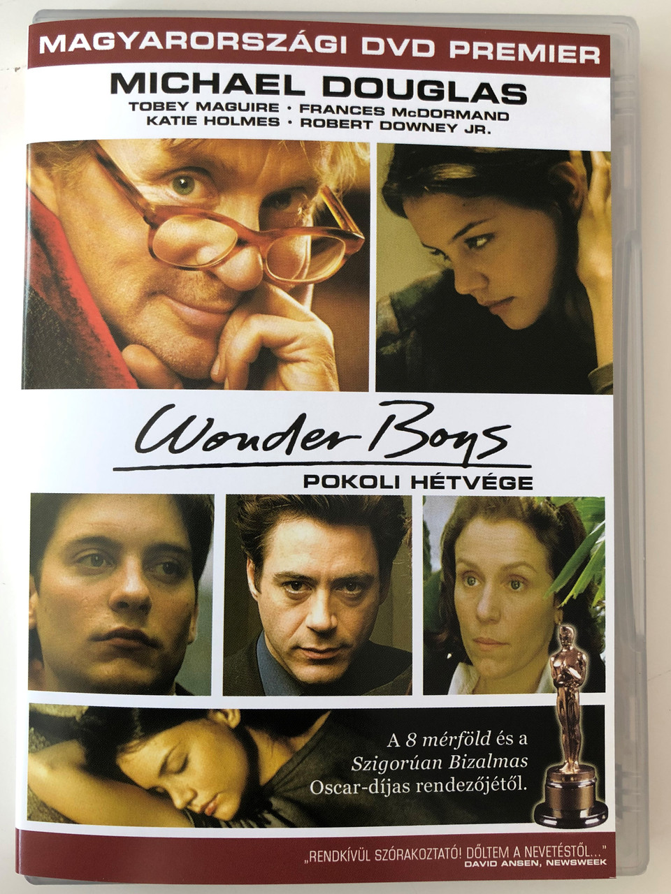 Wonder Boys Dvd 2000 Pokoli Hetvege Directed By Curtis Hanson Starring Michael Douglas Tobey Maguire Frances Mcdormand Robert Downey Jr Katie Holmes Bibleinmylanguage