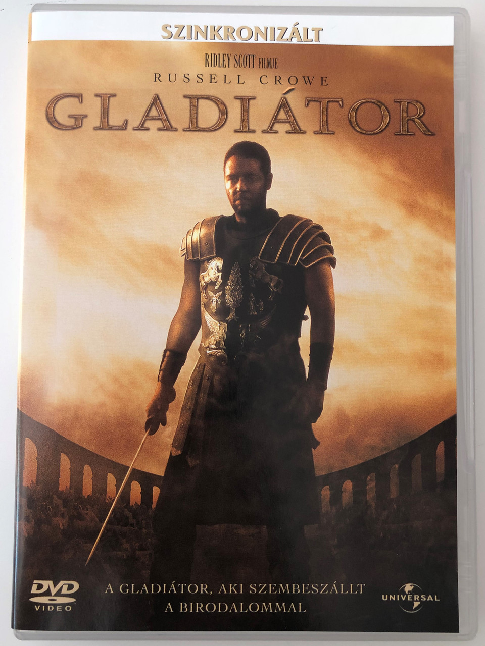 Gladiátor DVD 2000 Gladiator / Directed by Ridley Scott / Starring ...