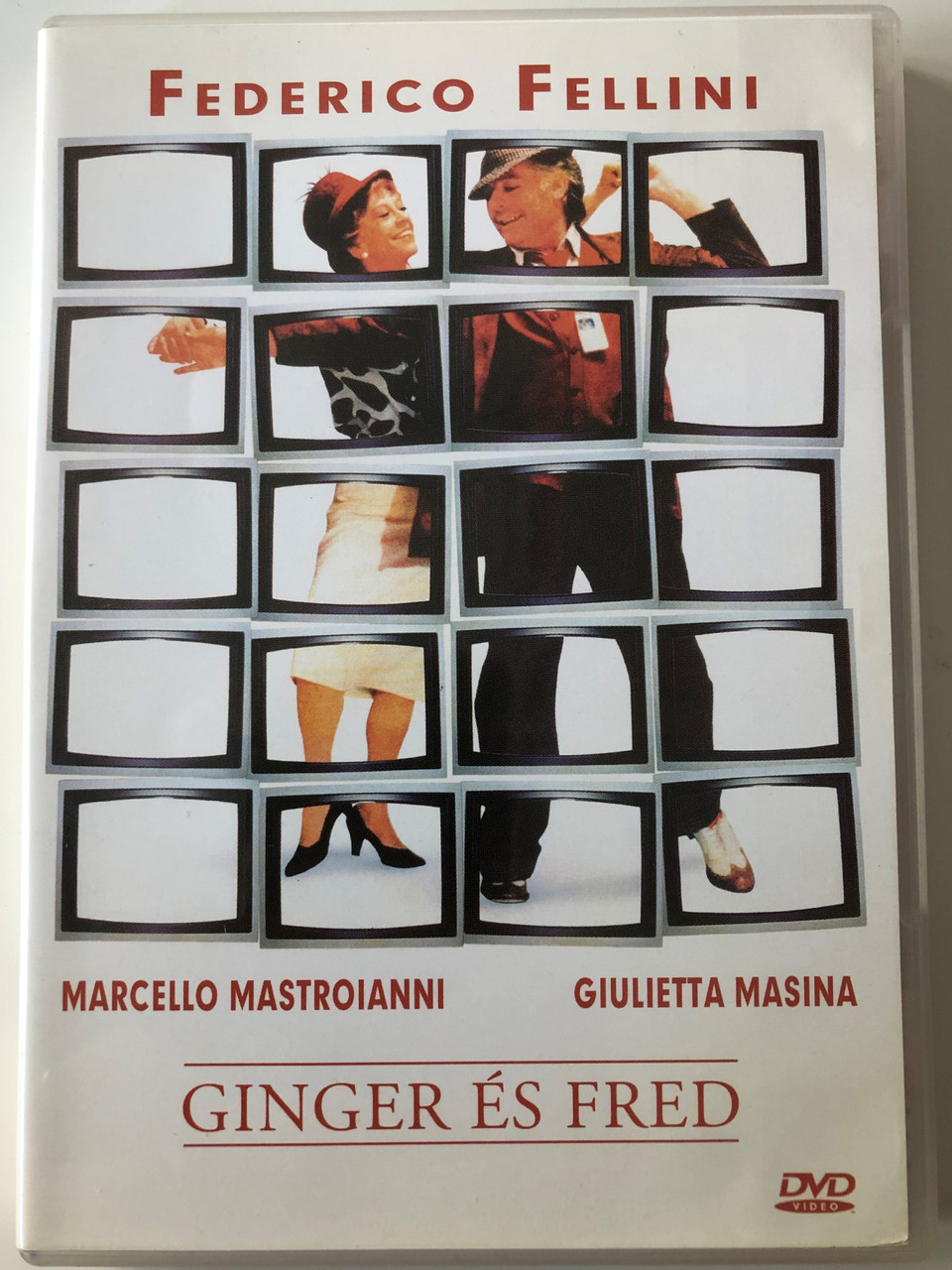 Ginger & Fred DVD 1986 Ginger és Fred / Directed by Federico Fellini /  Starring: Marcello Mastroianni, Giulietta Masina - bibleinmylanguage