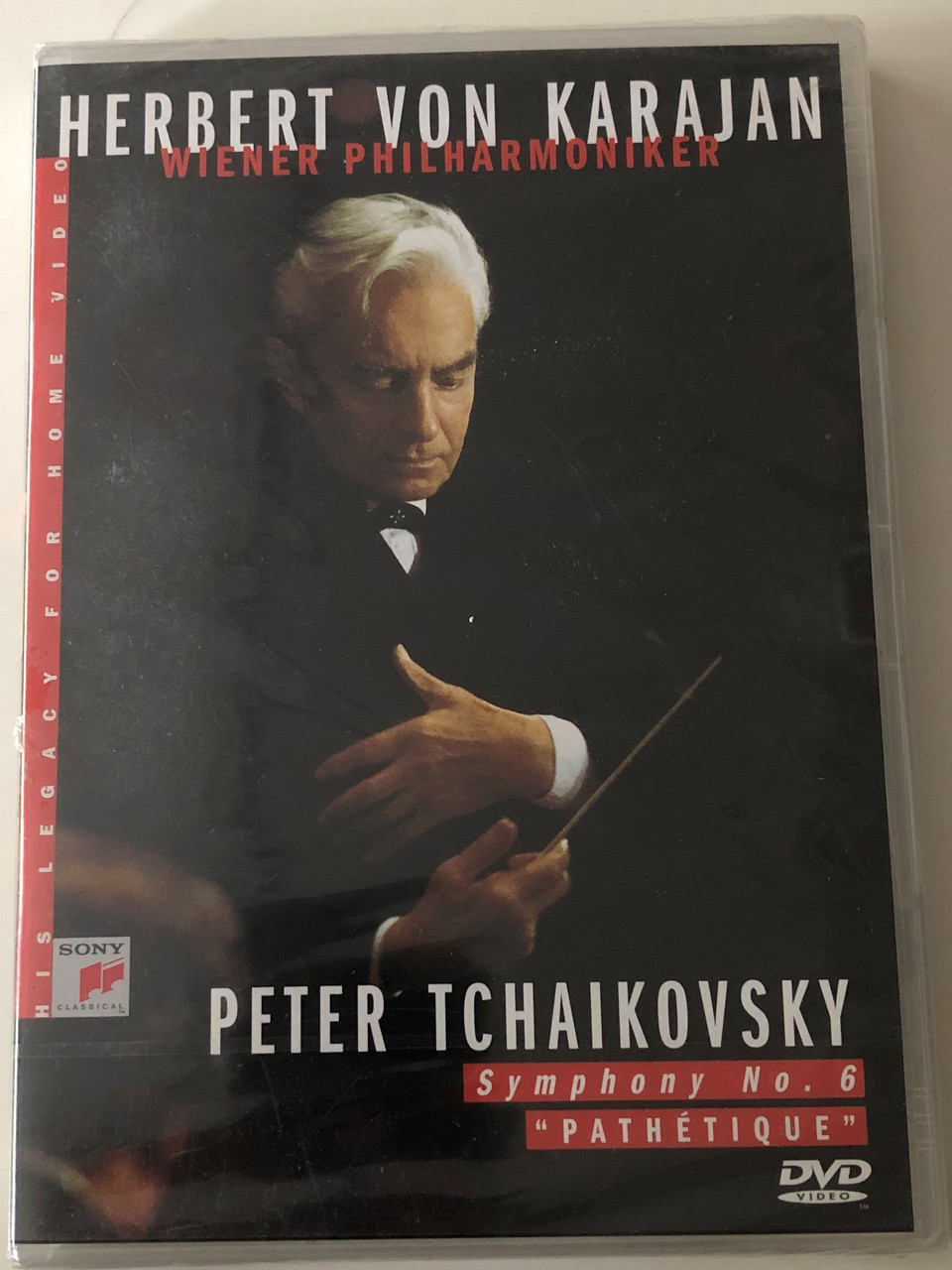 Peter Tchaikovsky - Symphony No. 6 Pathétique DVD 2001 Conducted by Herbert  von Karajan - Wiener Philharmoniker / Sony Music SVD48311 -  bibleinmylanguage