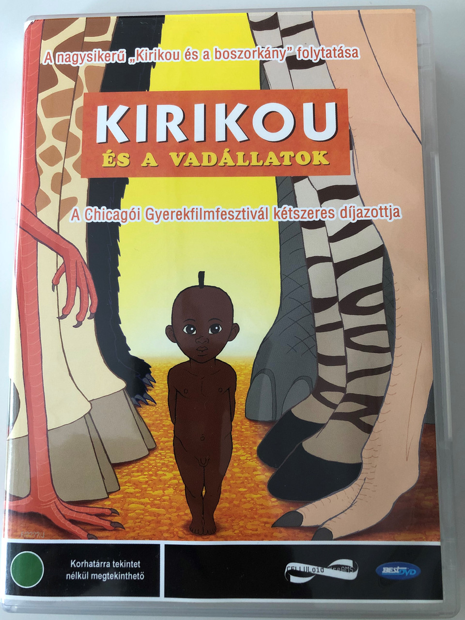 Kirikou et les betes sauvages DVD 2005 Kirikou és a vadállatok / Directed  by Michel Ocelot, Bénédicte Galup / Starring: Pierre-Ndoffé Sarr, Awa Sene  Sarr / Kirikou and the Wild Beasts - bibleinmylanguage