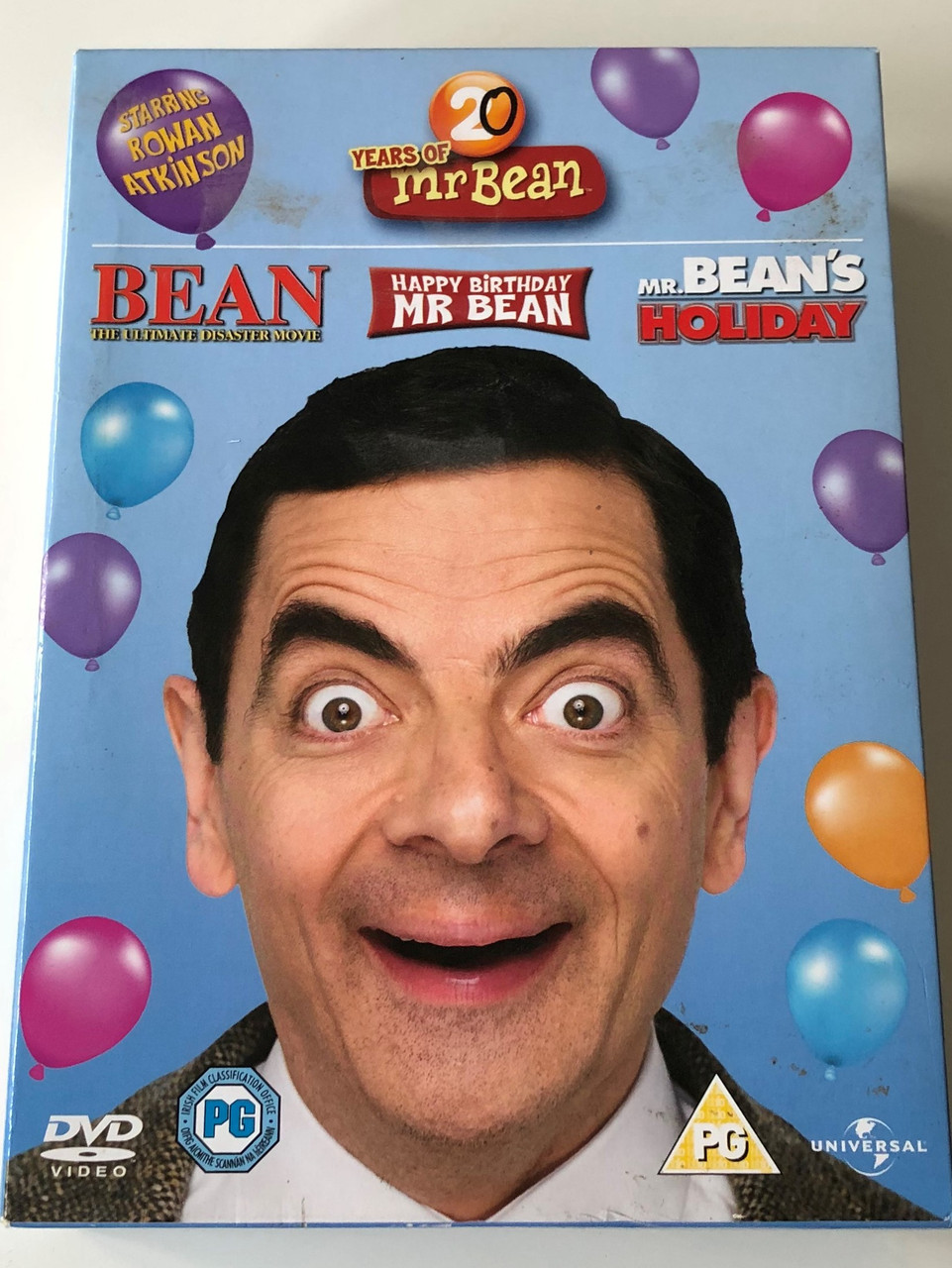 20 years of Mr. Bean DVD SET Happy Birthday Mr Bean, Mr. Bean's Holiday