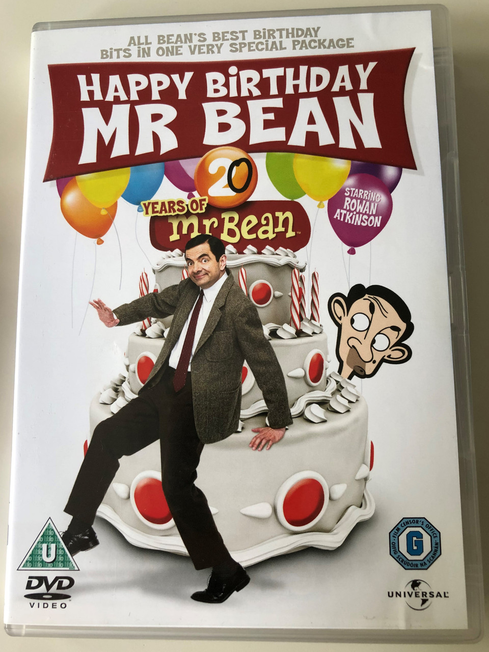 Happy Birthday Mr Bean DVD 2010 20 years of Mr. Bean / The Restaurant, Birthday  bear, The