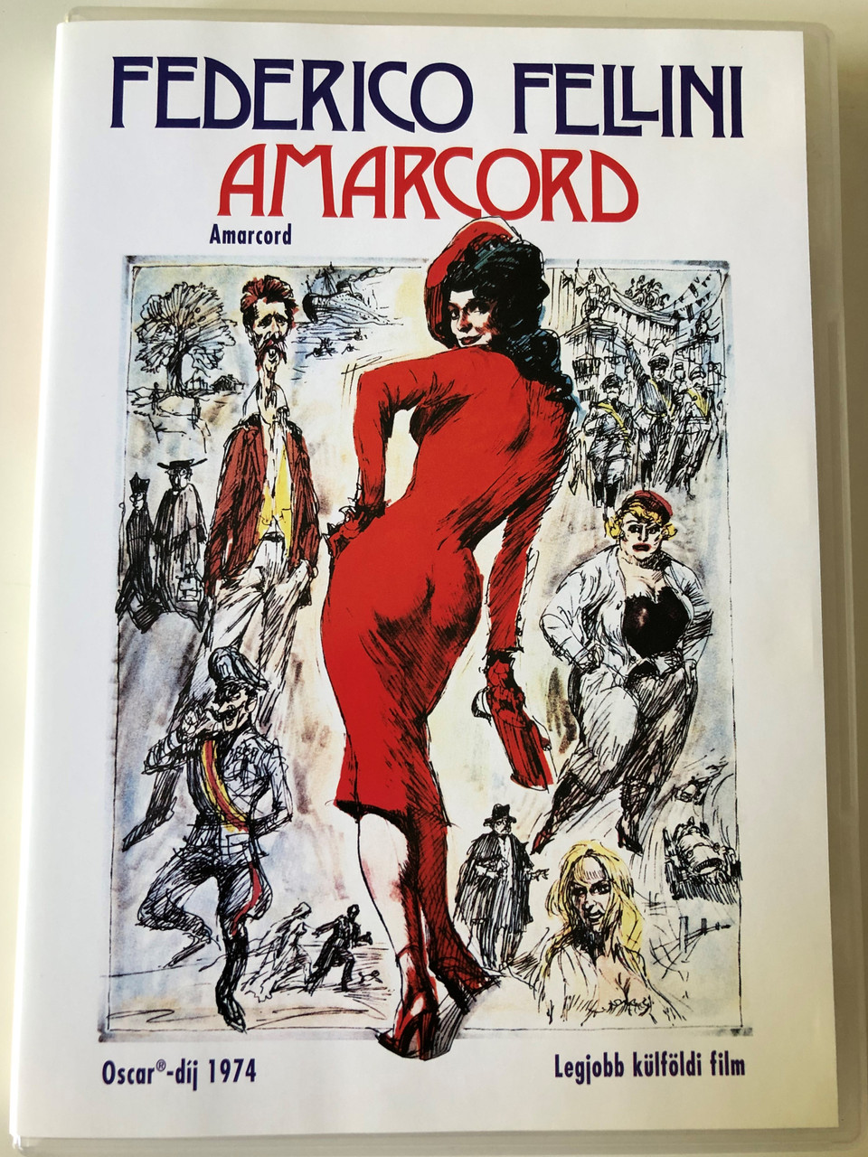 Amarcord DVD 1973 / Drected by Federico Fellini / Starring: Bruno Zanin,  Magali Noël, Pupella Maggio - bibleinmylanguage